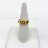 Livin’ Lux Ring in Gold Plated Crystal