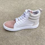Golden High Tops in Mauve