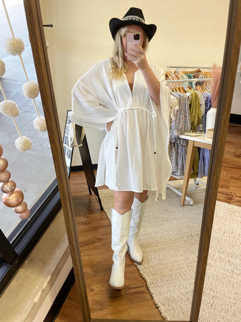 Sandy Beaches Cover Up/ Tunic